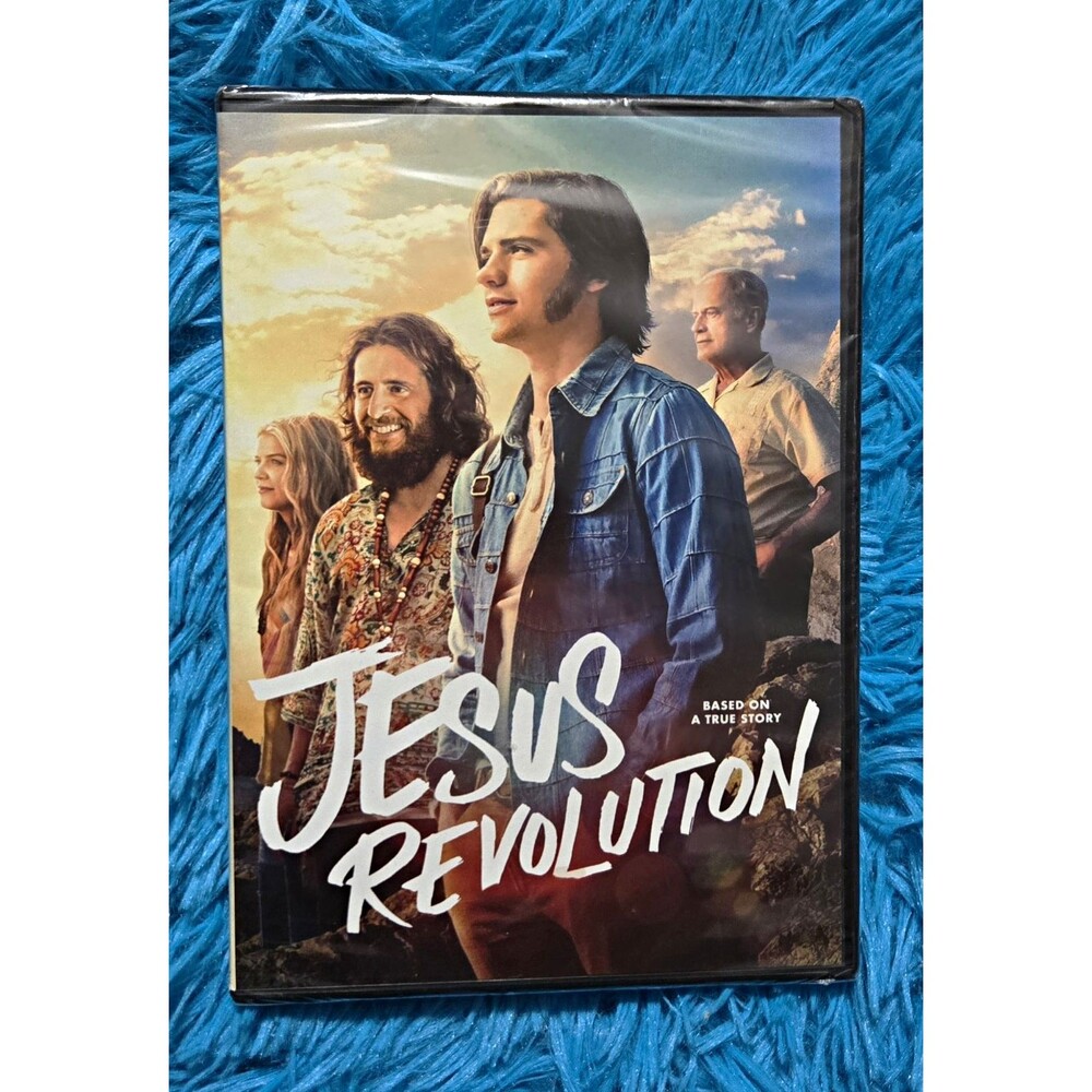 Lionsgate Jesus Revolution (DVD) 2023 PG-13 Roumie Grammer Commentary